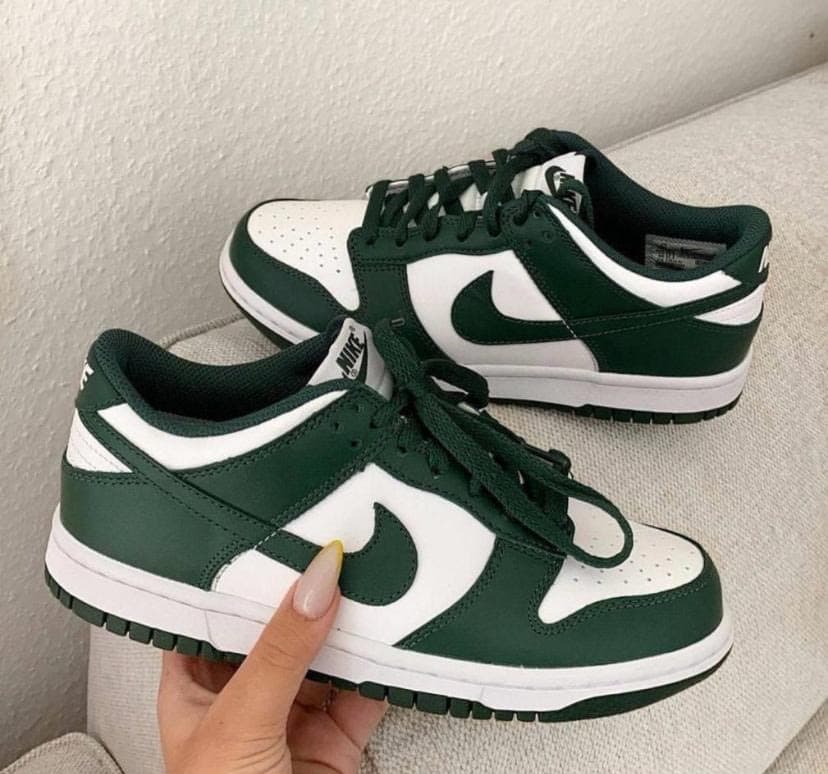 Dunk Low, Vert et blanc